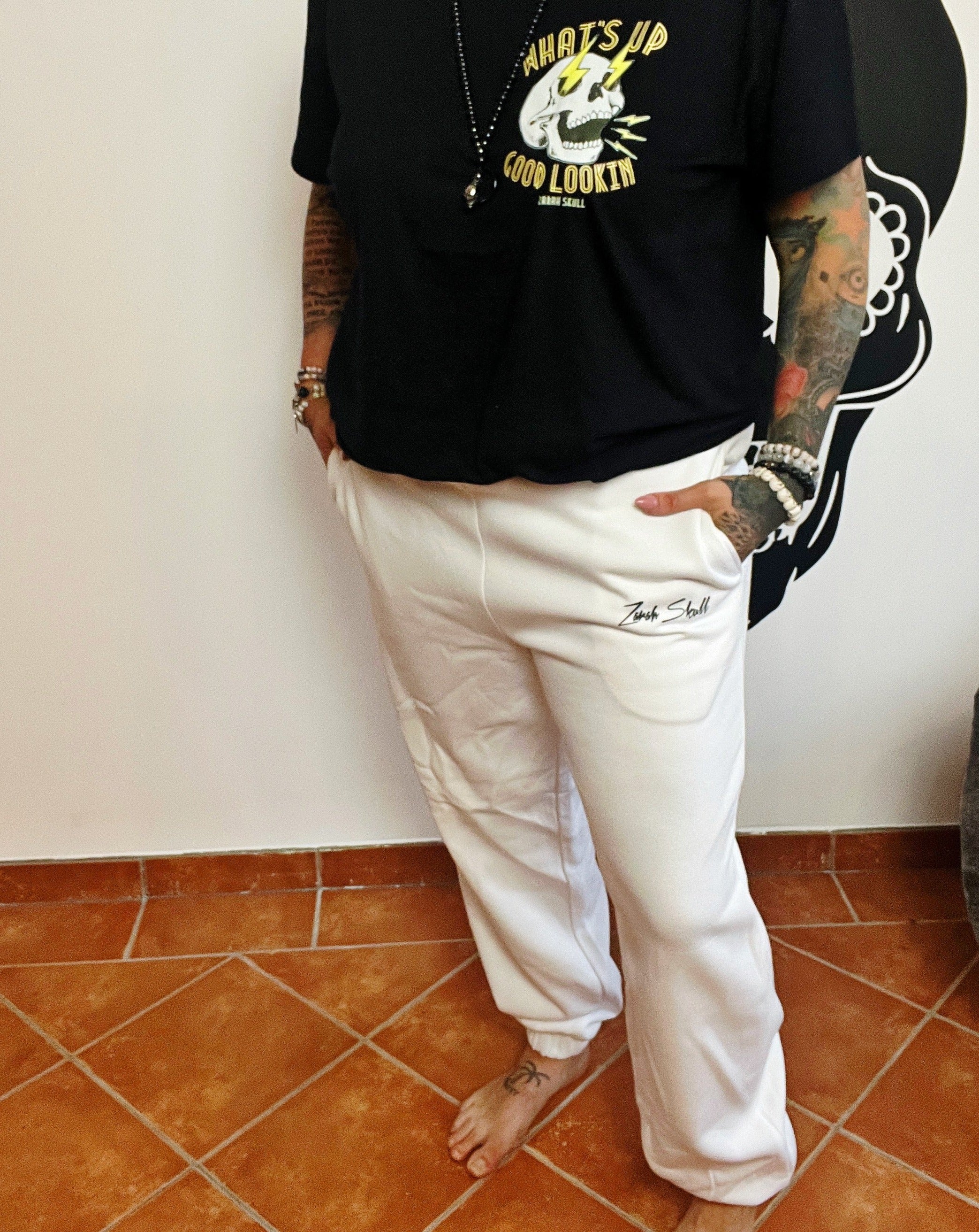 "ZarahSkull" sweatpants 
