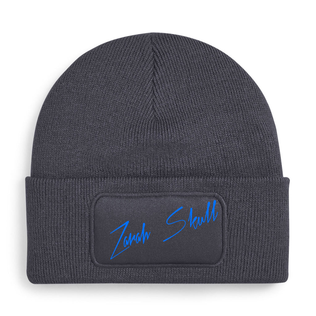 "ZarahSkull"- BEANIE Asphalt