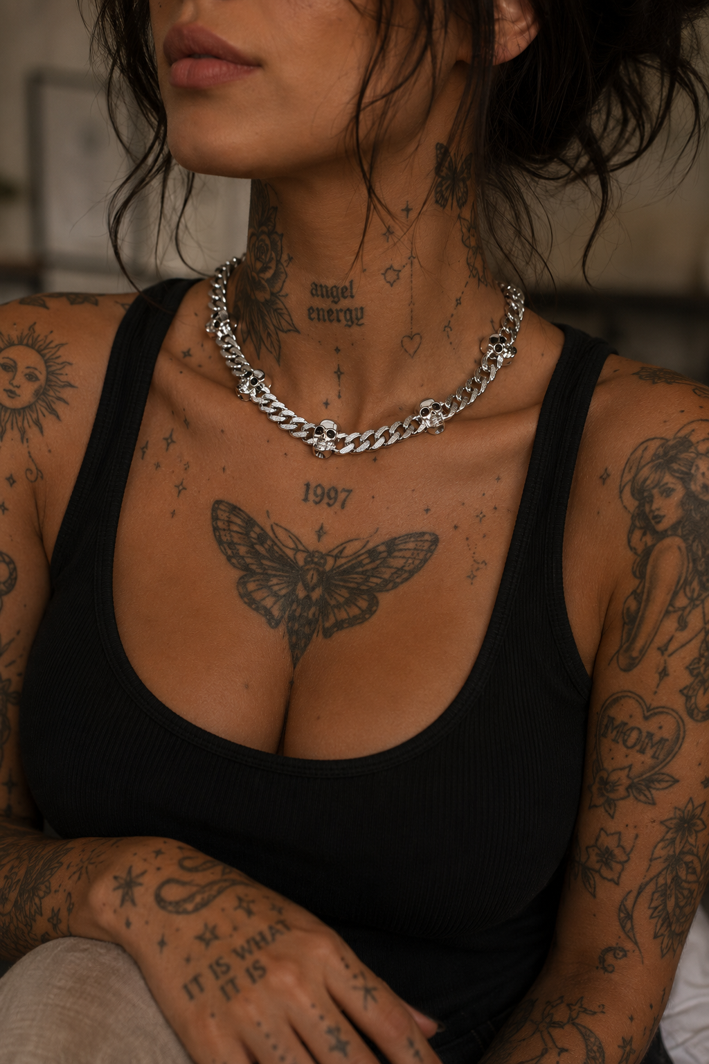 Zarah Skull Kette Skullis