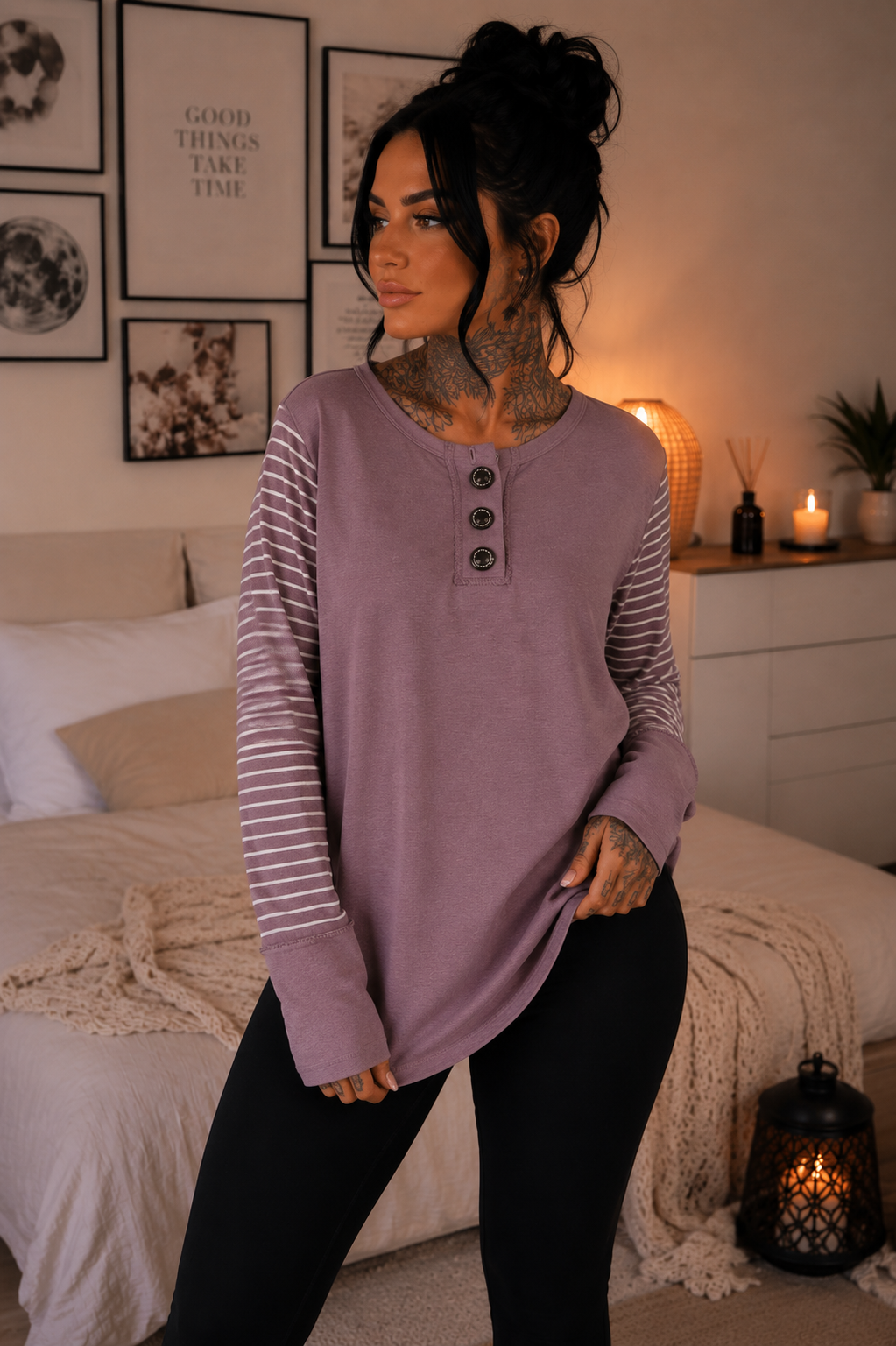 ZARAHSKULL AFTER DARK Longsleeve BERRY