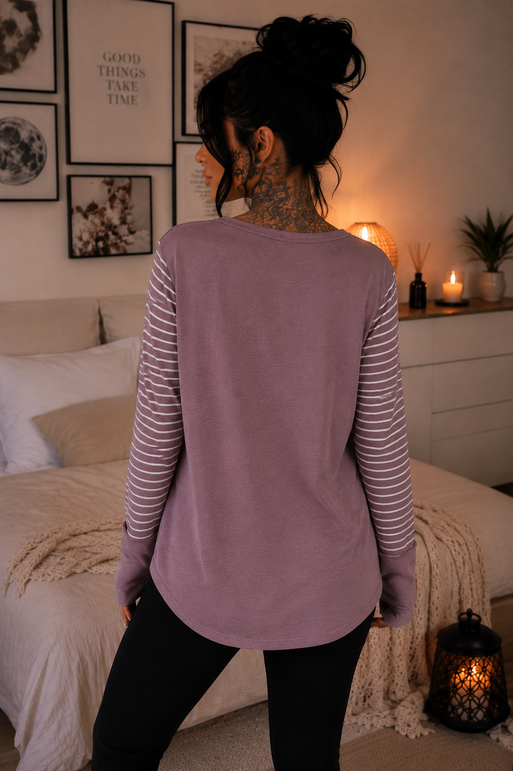 ZARAHSKULL AFTER DARK Longsleeve BERRY