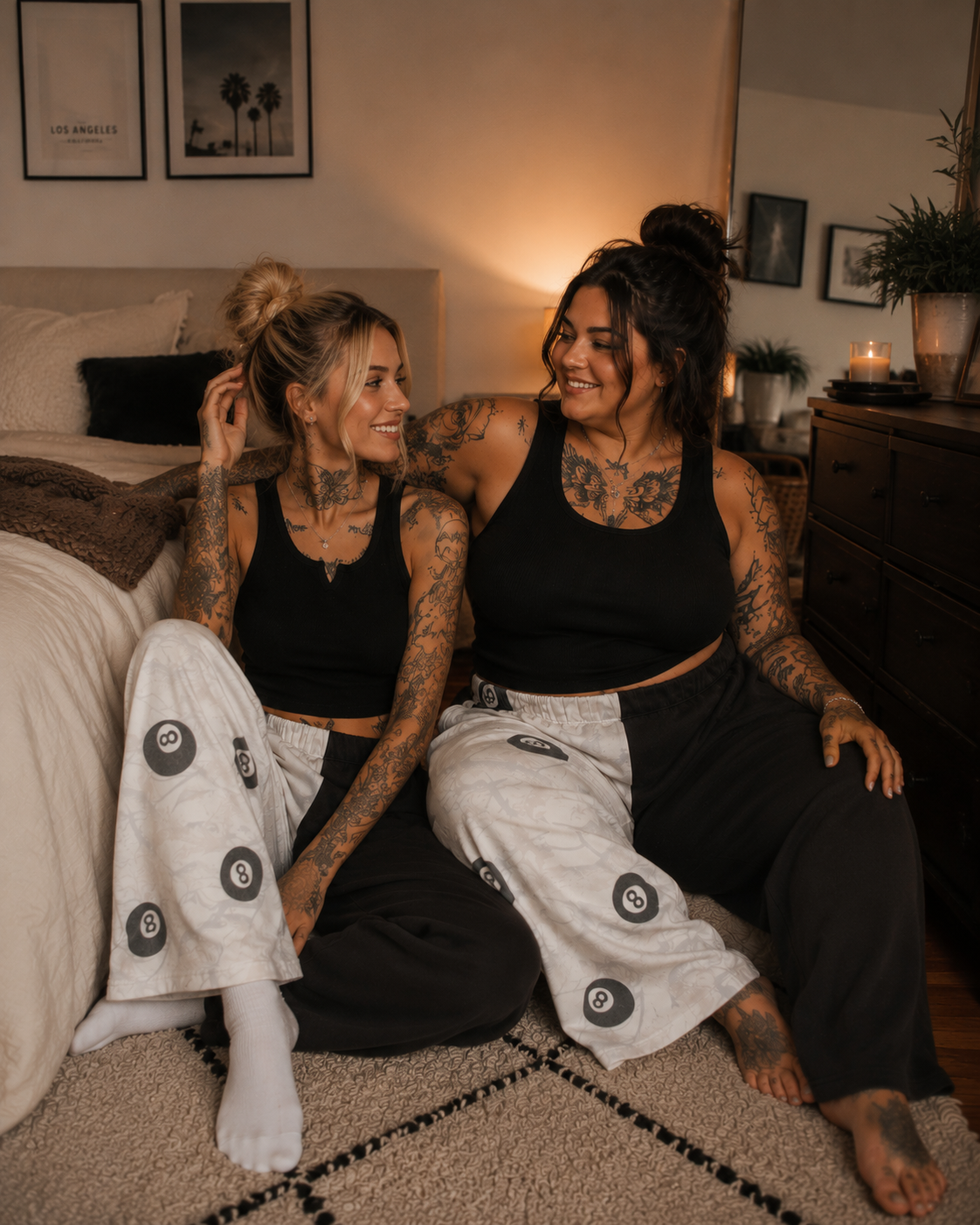 ZarahSkull 🎱 Eight Ball Lounge Pants