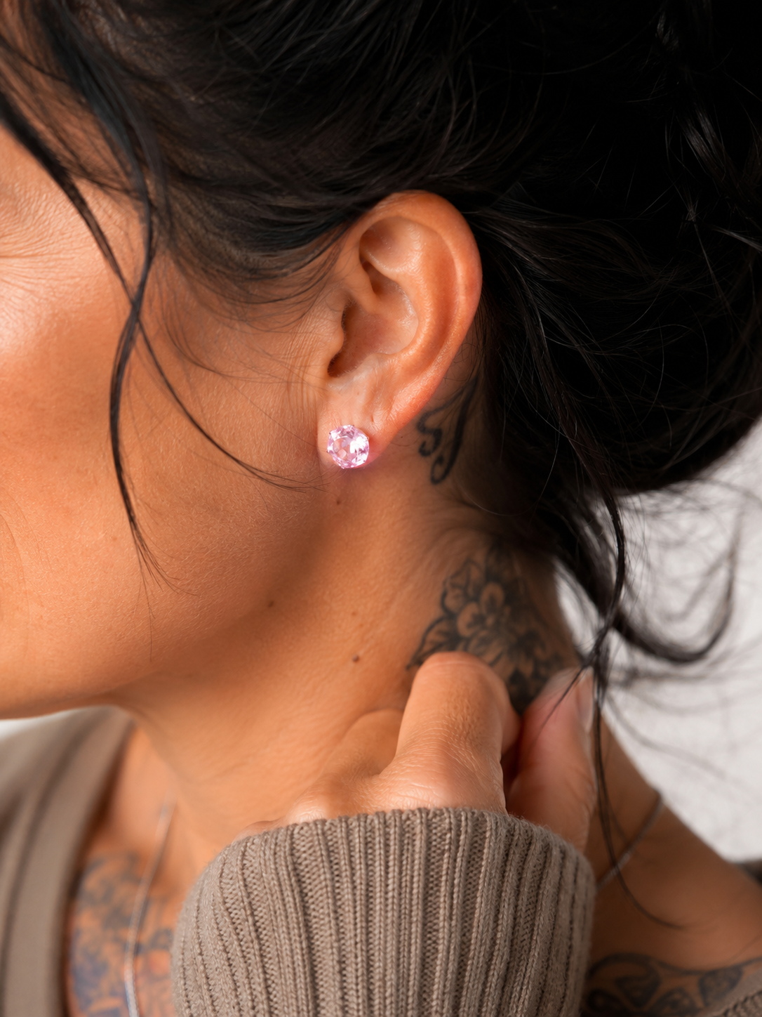 ZarahSkull Ohrstecker pink Studs