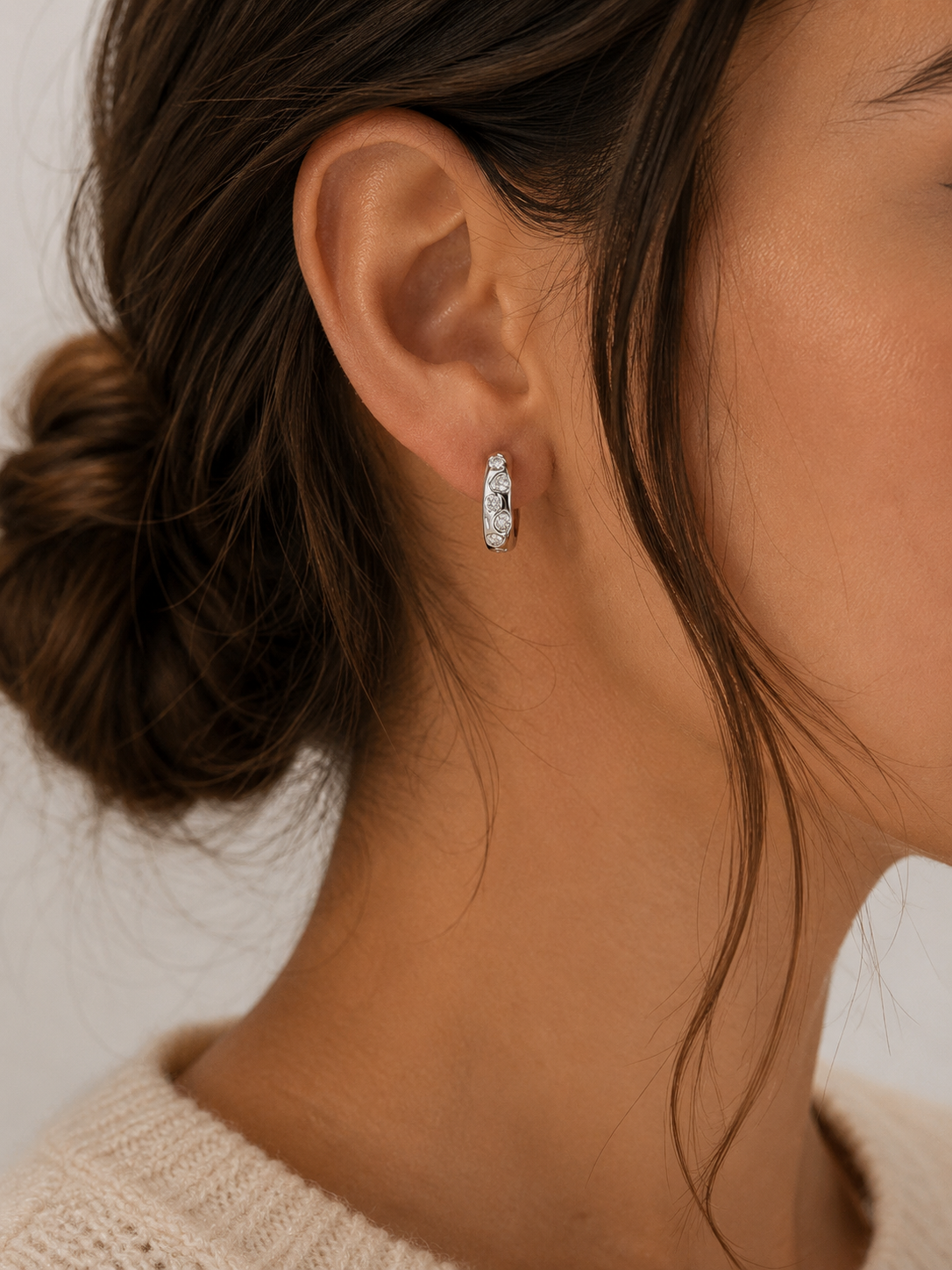 ZarahSkull Creolen "Bling"