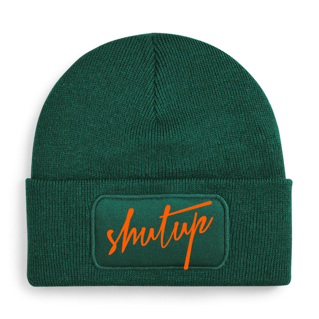 "ZarahSkull"- BEANIE bottle green