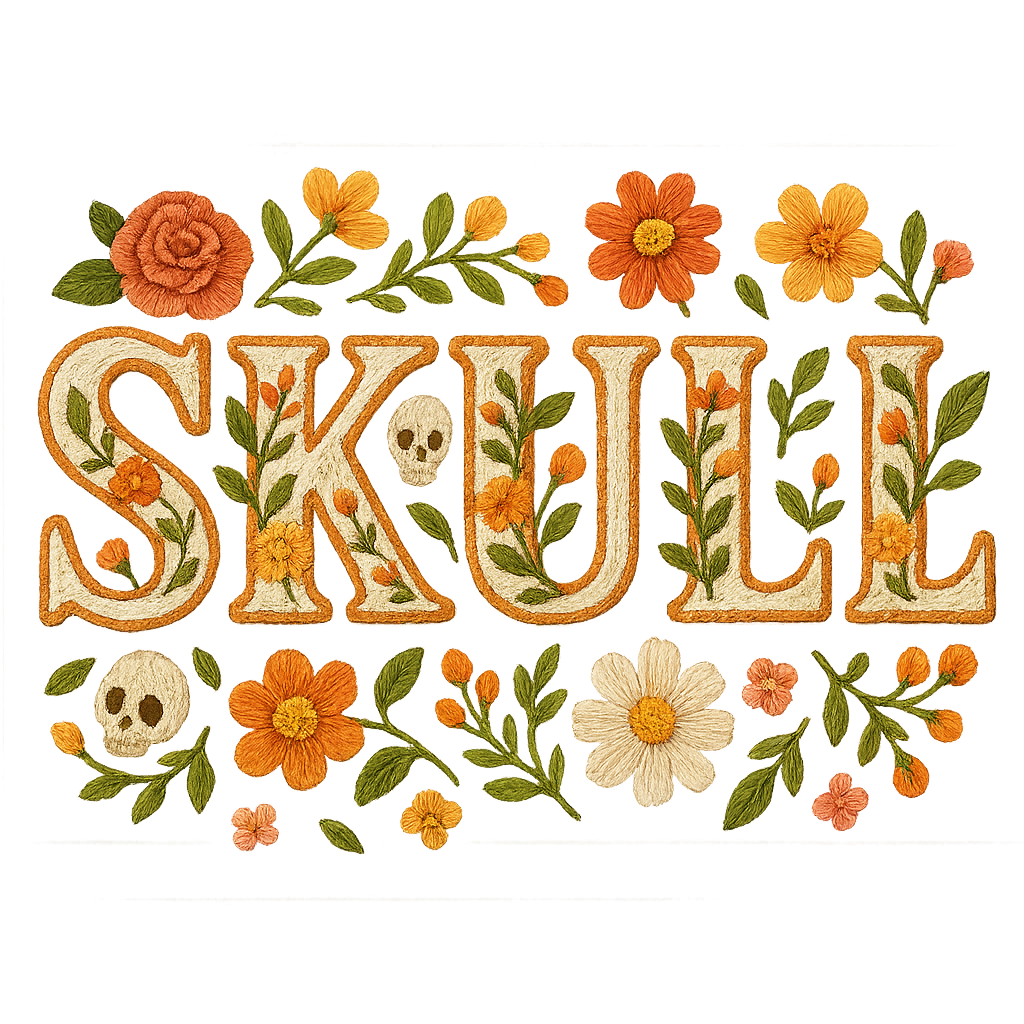 ZarahSkull Shirt black  „Skull Fall"