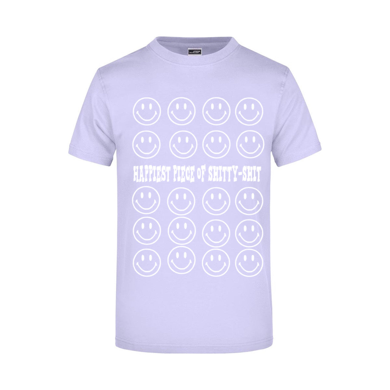 ZarahSkull Shirt lilac „happiest piece"