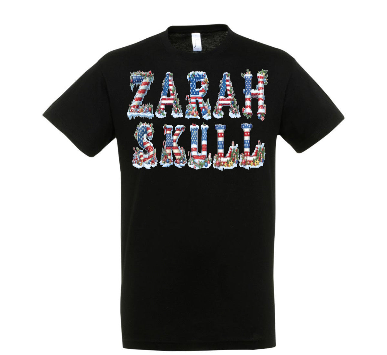 “ZarahSkull” shirt black “Zarah Skull winter” 