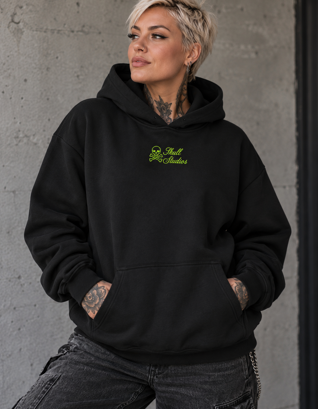 SKULLSTUDIOS PREMIUM HOODIE black