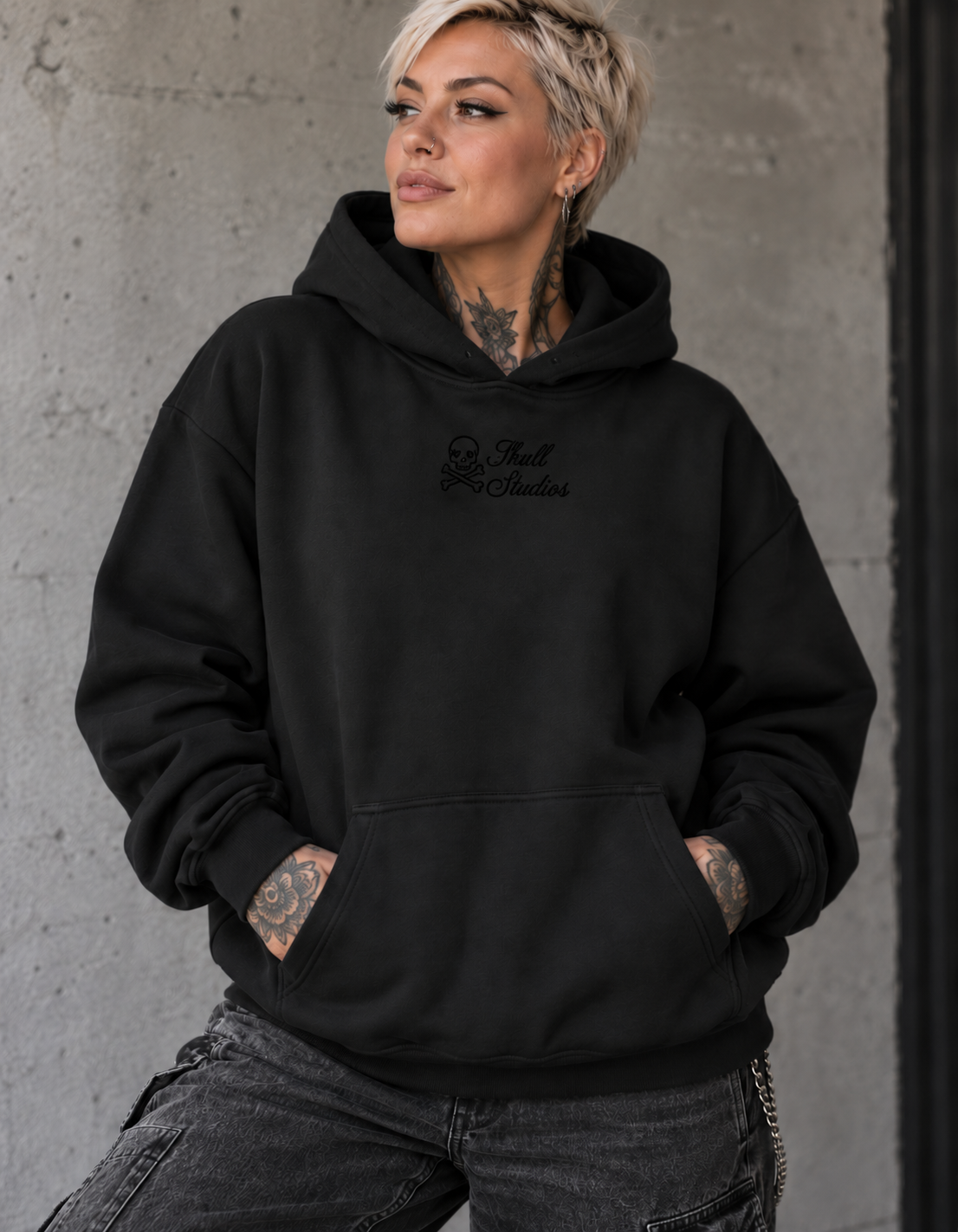 SKULLSTUDIOS PREMIUM HOODIE black