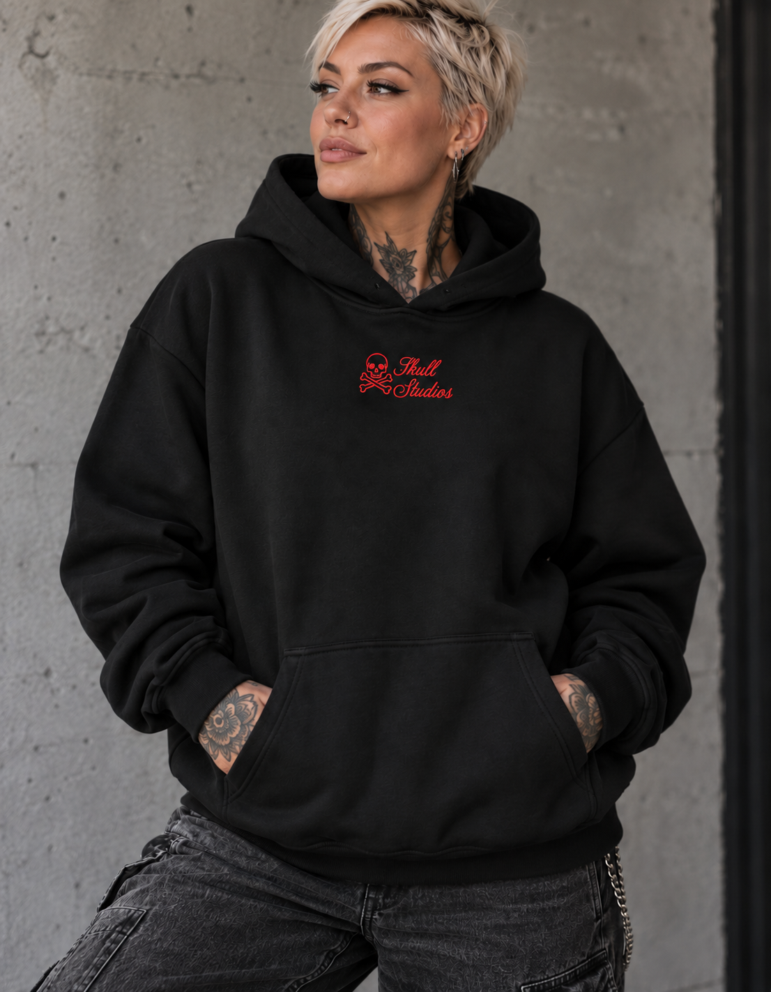 SKULLSTUDIOS PREMIUM HOODIE black