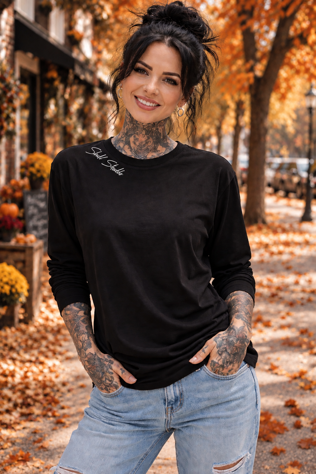 SkullStudios Long Sleeve black
