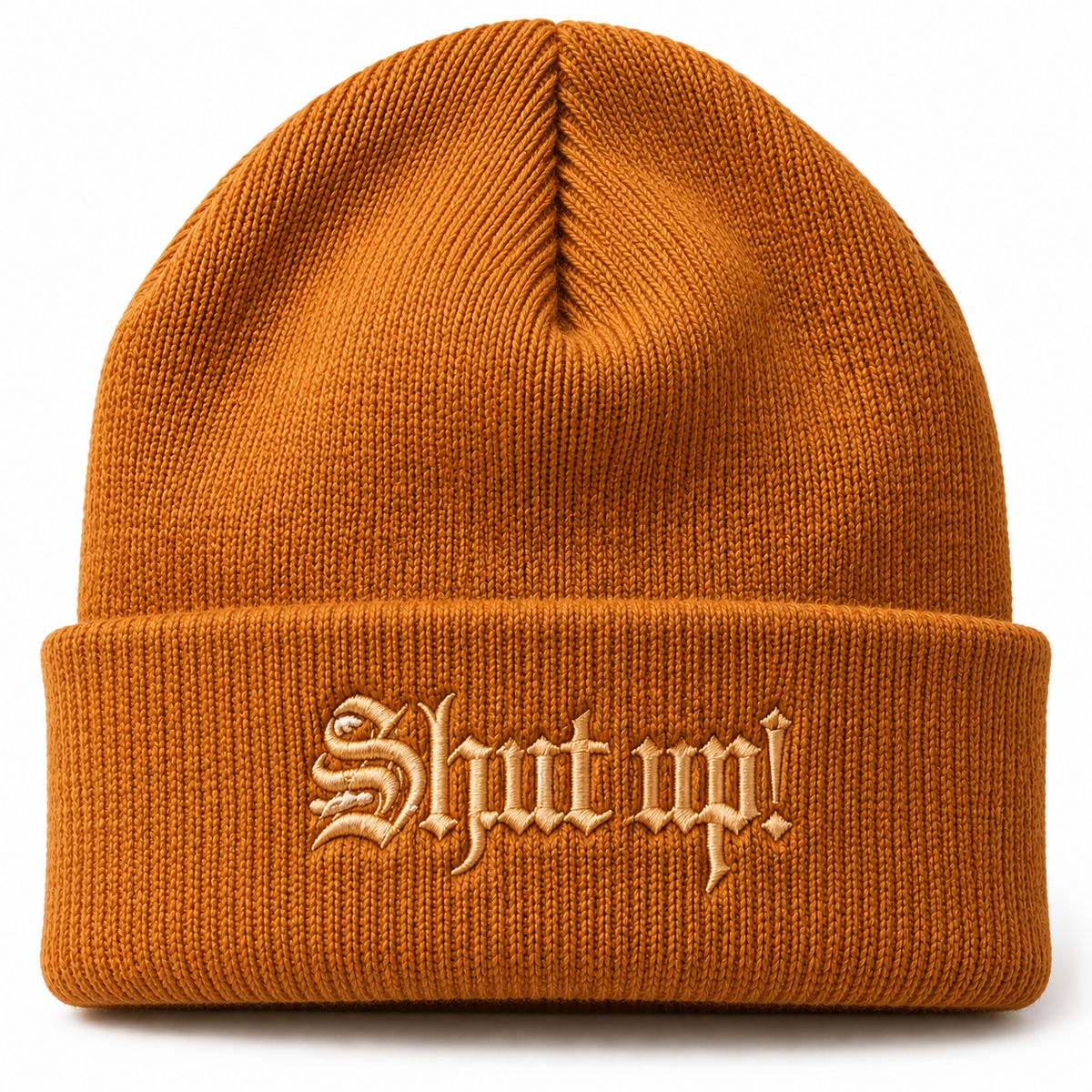 Beanie camel "shutup"