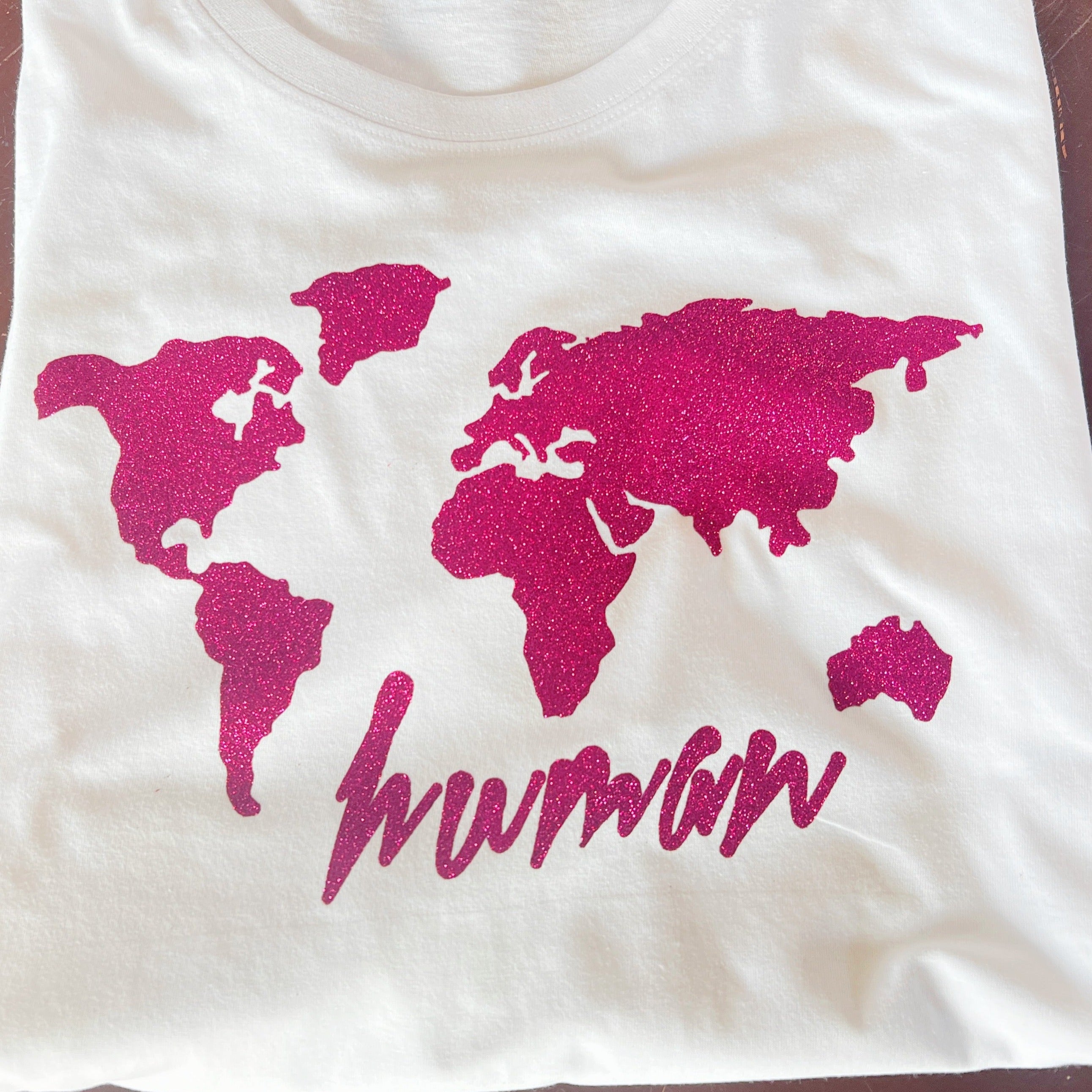 ZarahSkull Shirt white "world human “