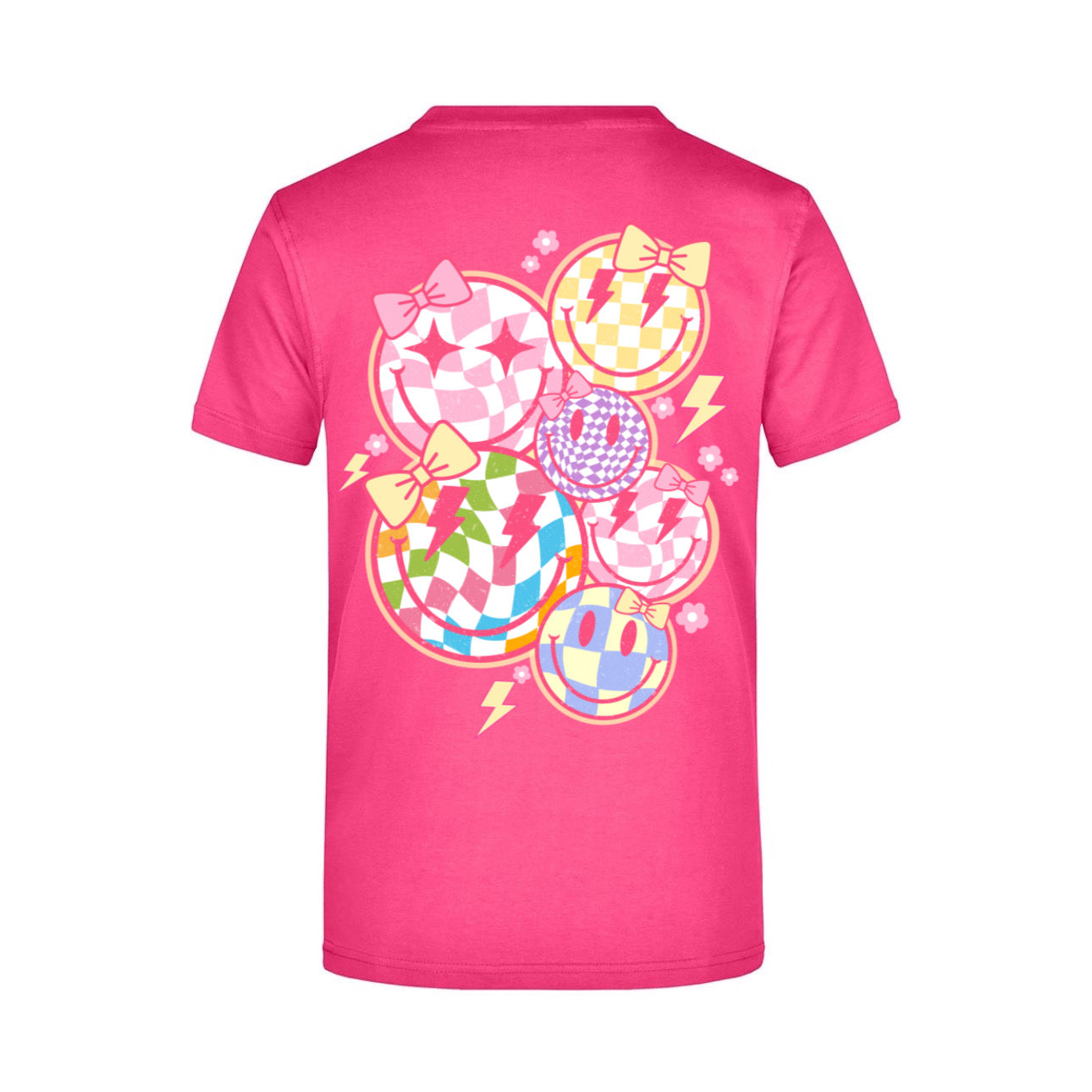 „ZarahSkull" Shirt pink "Lucky Smileys"