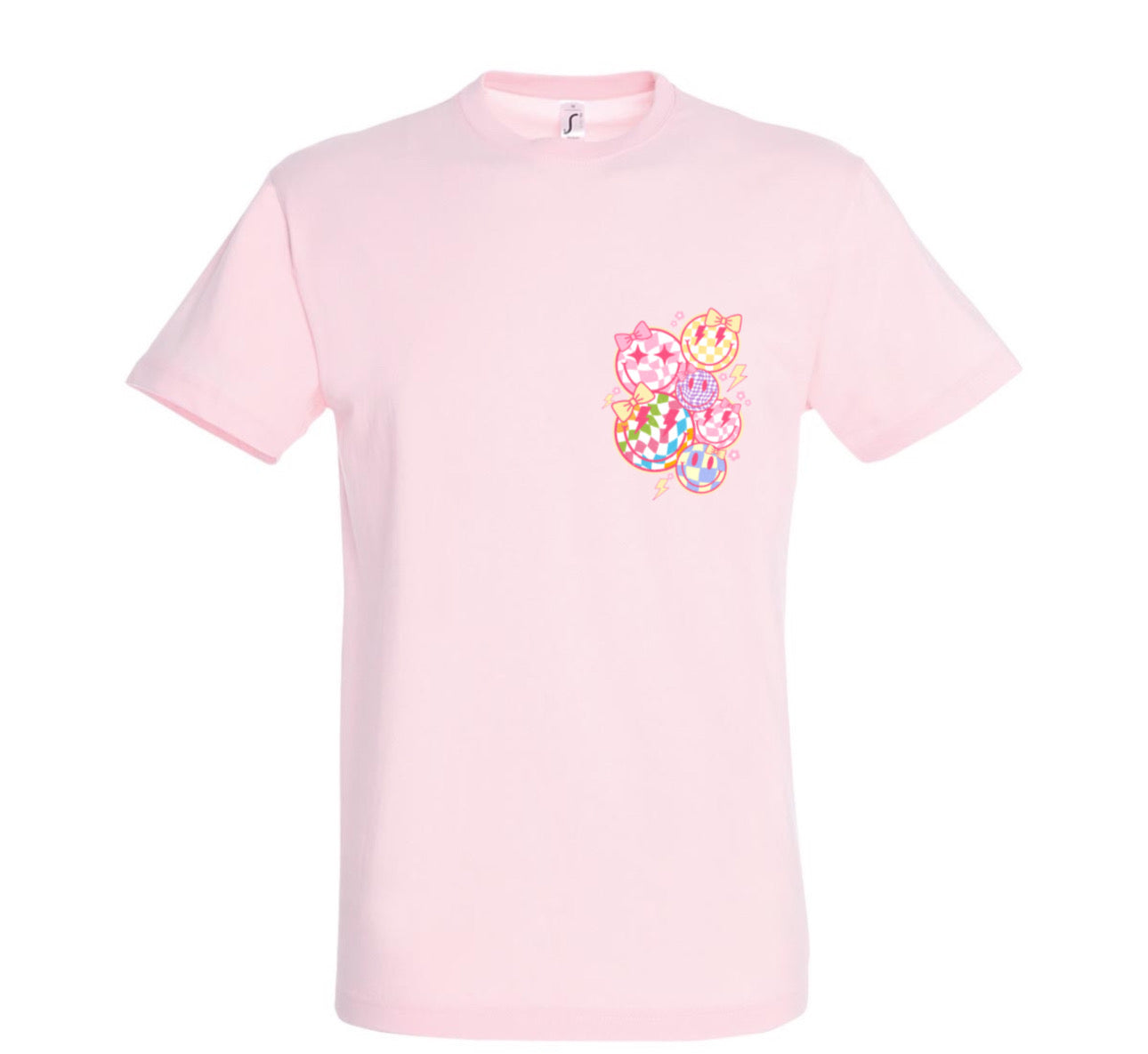 „ZarahSkull" Shirt pale pink "Lucky Smileys"