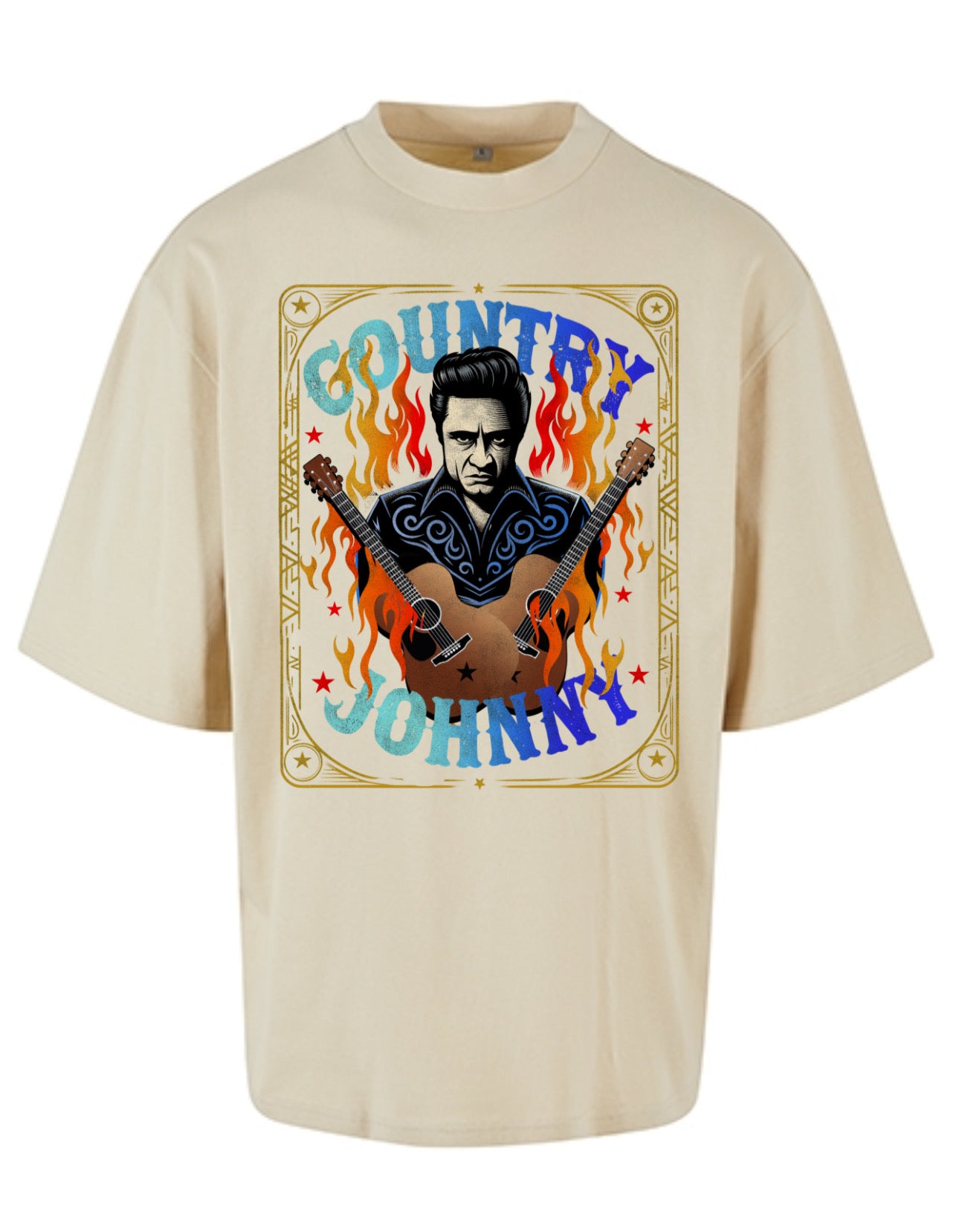 „ZarahSkull" Oversize Tee „Country Johnny“