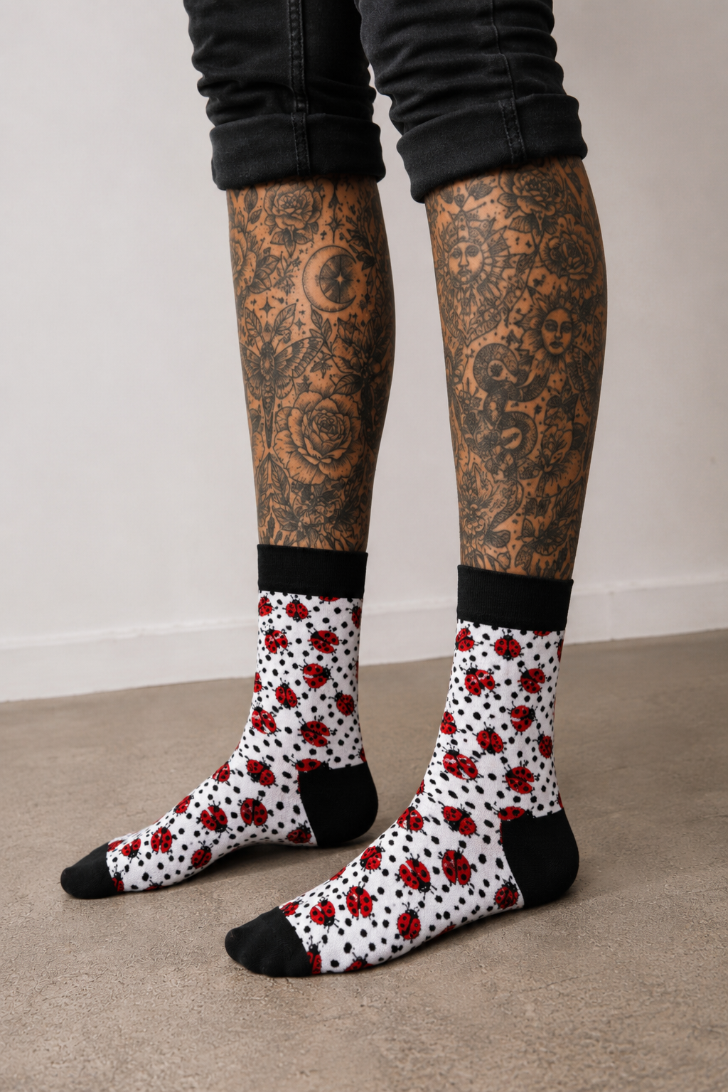 ZarahSkull 🐞✨ Lucky Bug Socks ✨🐞