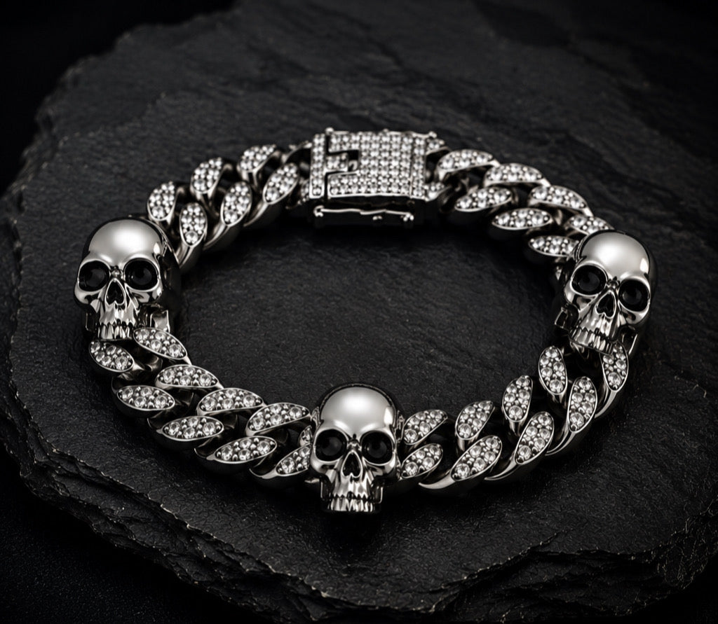Zarah Skull Armband Skullis