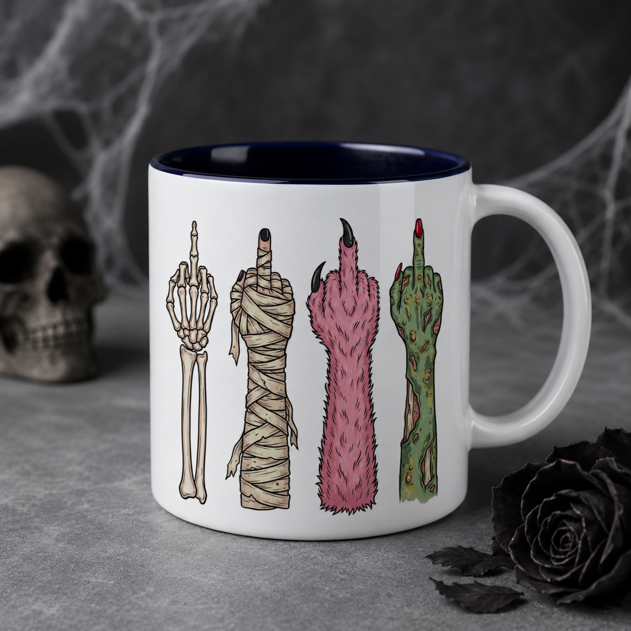„ZarahSkull" Mug „Monster MF“