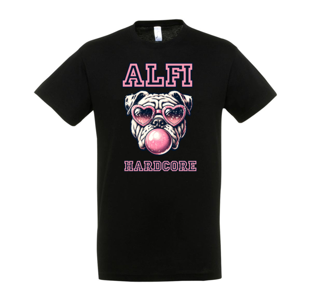 “ZarahSkull” shirt black “Alfi Hardcore” 