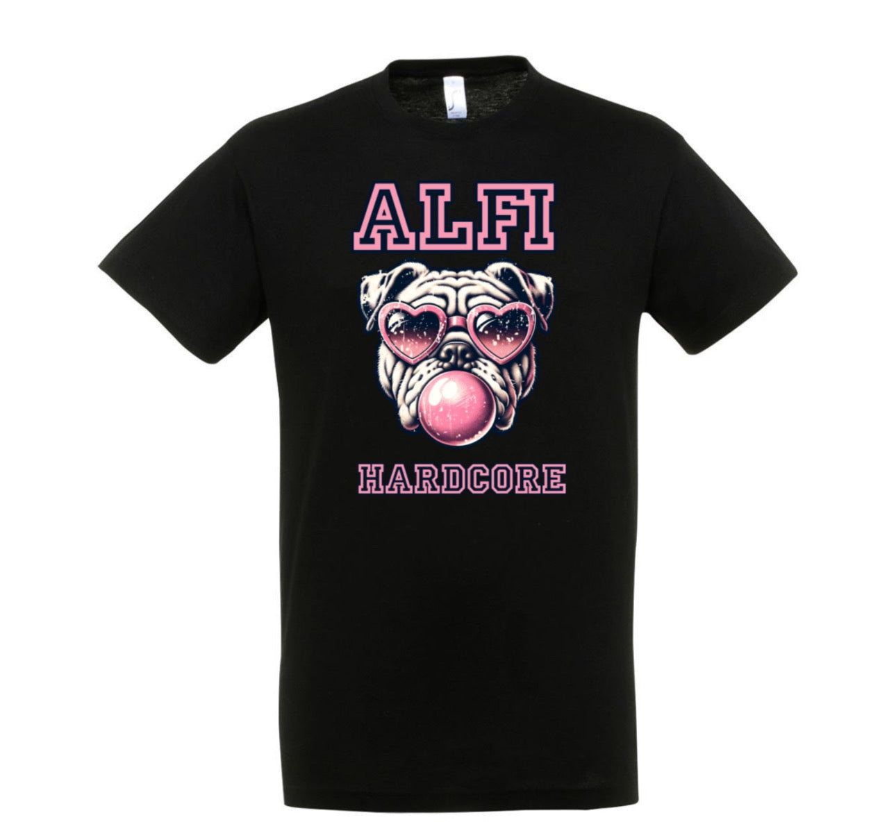 „ZarahSkull" Shirt black "Alfi Hardcore"