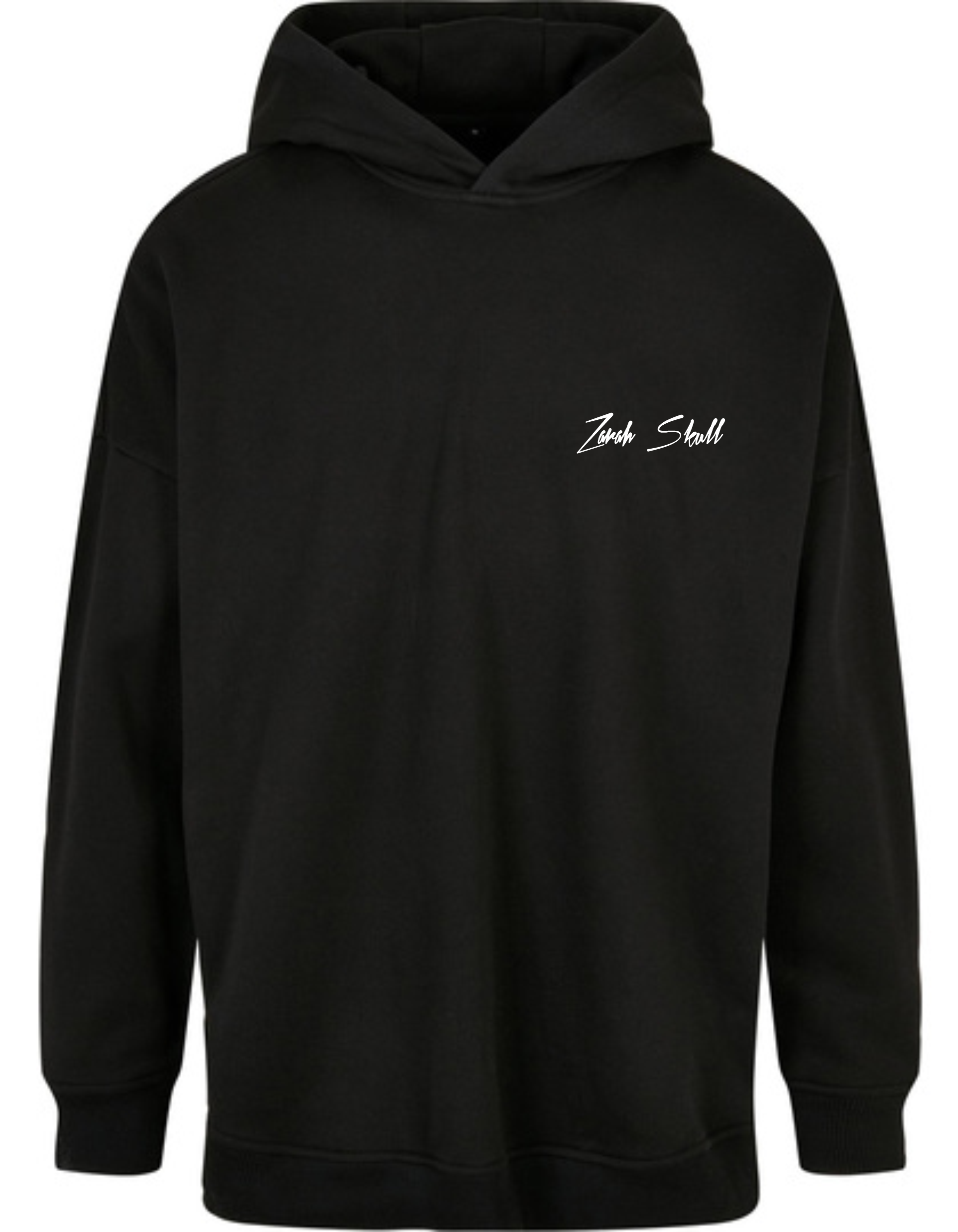 „ZarahSkull" OVERSIZED Hoodie black "Zarah Skull"