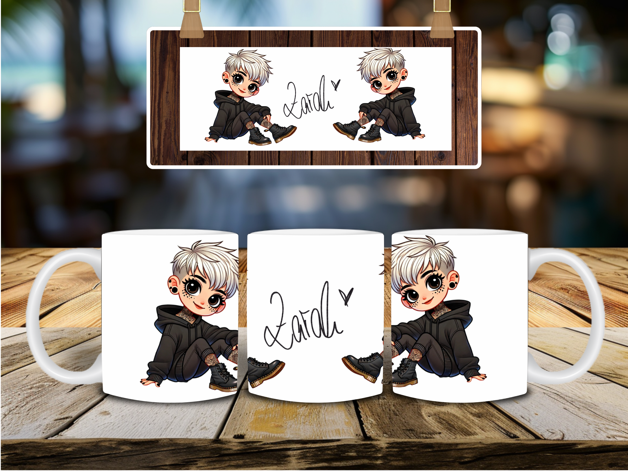 „ZarahSkull" Tasse "Die kleine Zarah"