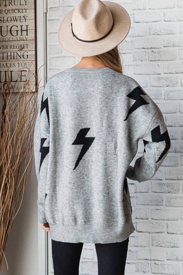 ZarahSkull Pullover „Blitz“