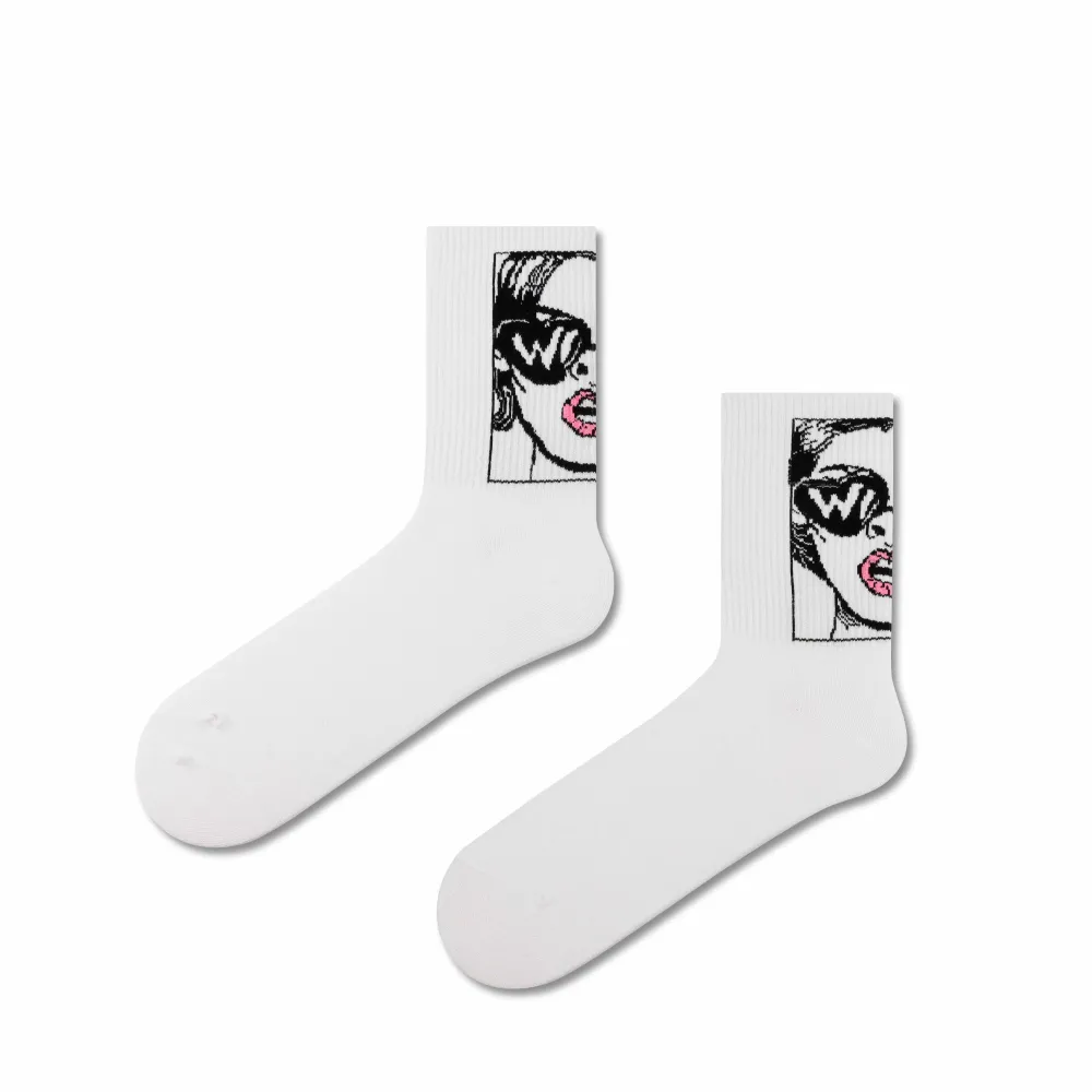 Zarah Skull Socken "Face"