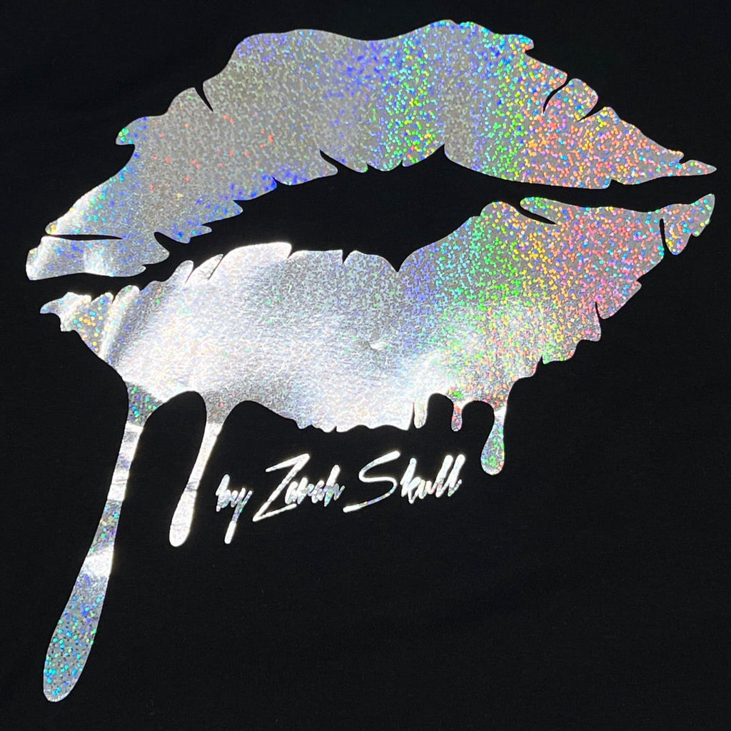 ZarahSkull Shirt BLACK "KISS"