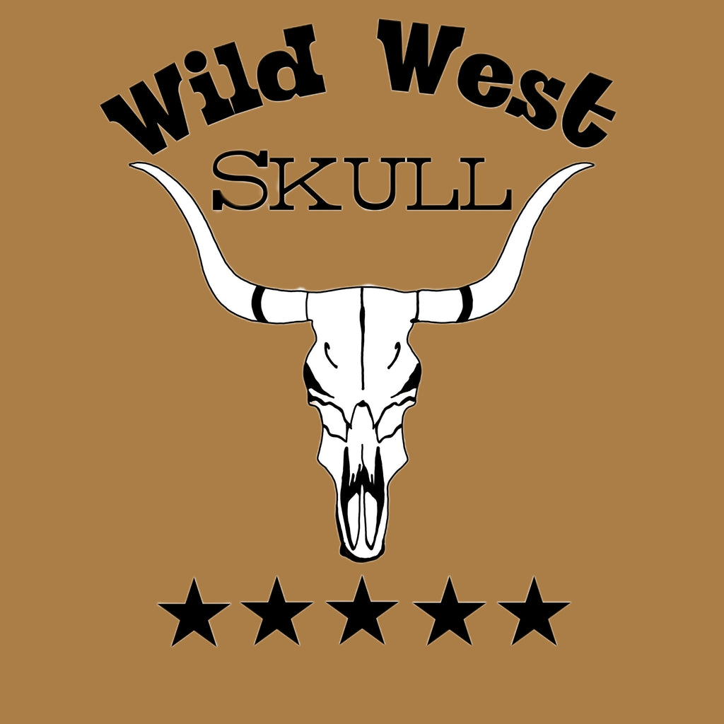 ZarahSkull Shirt BEIGE "Wild West Skull"