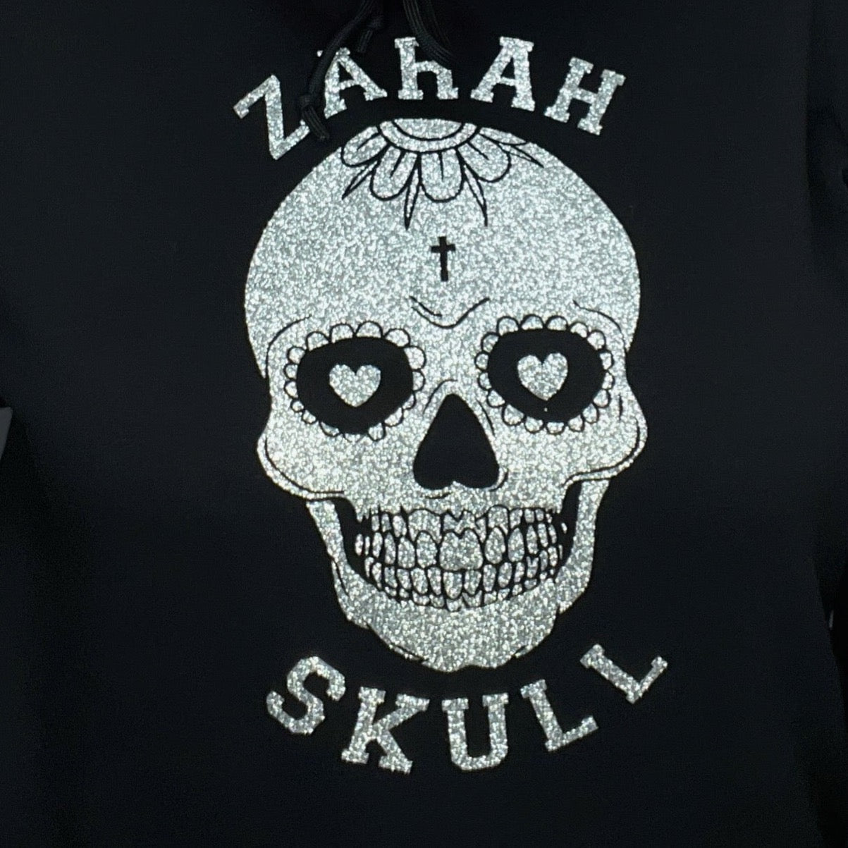 "ZarahSkull" Shirt BLACK "SKULL"