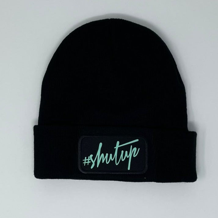 "ZarahSkull"- BEANIE #shutup BLACK
