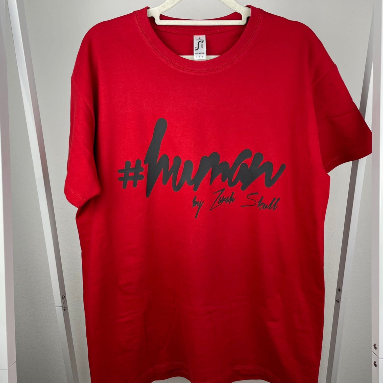 "ZarahSkull" T-Shirt TANGO RED "human"